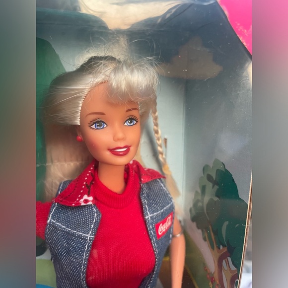 Vintage Coca-Cola Picnic Barbie Doll - Picture 10 of 11